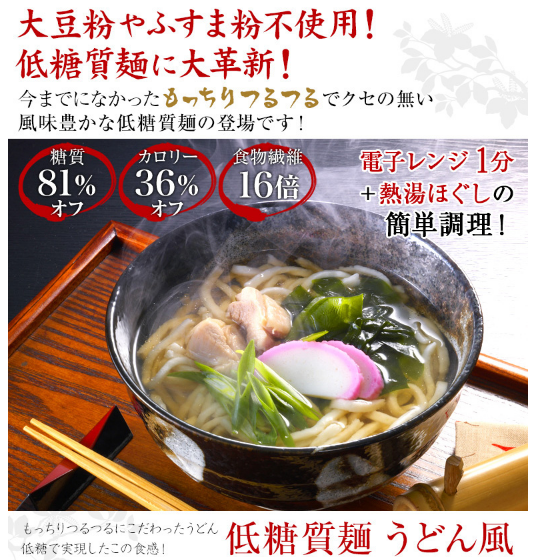 低糖工房の低糖質麺うどん風 福井県ではどこのお店で買える?